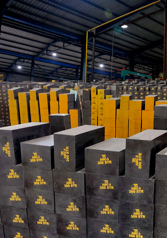 TRL Krosaki is a leading manufacturer of basic bricks for the refractory industry in India
